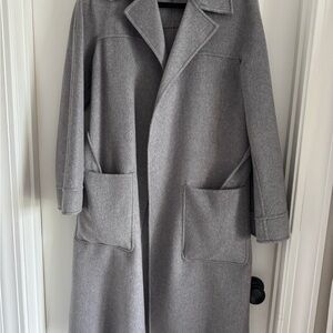 J. Crew Collection Cashmere Gray Women's Coat